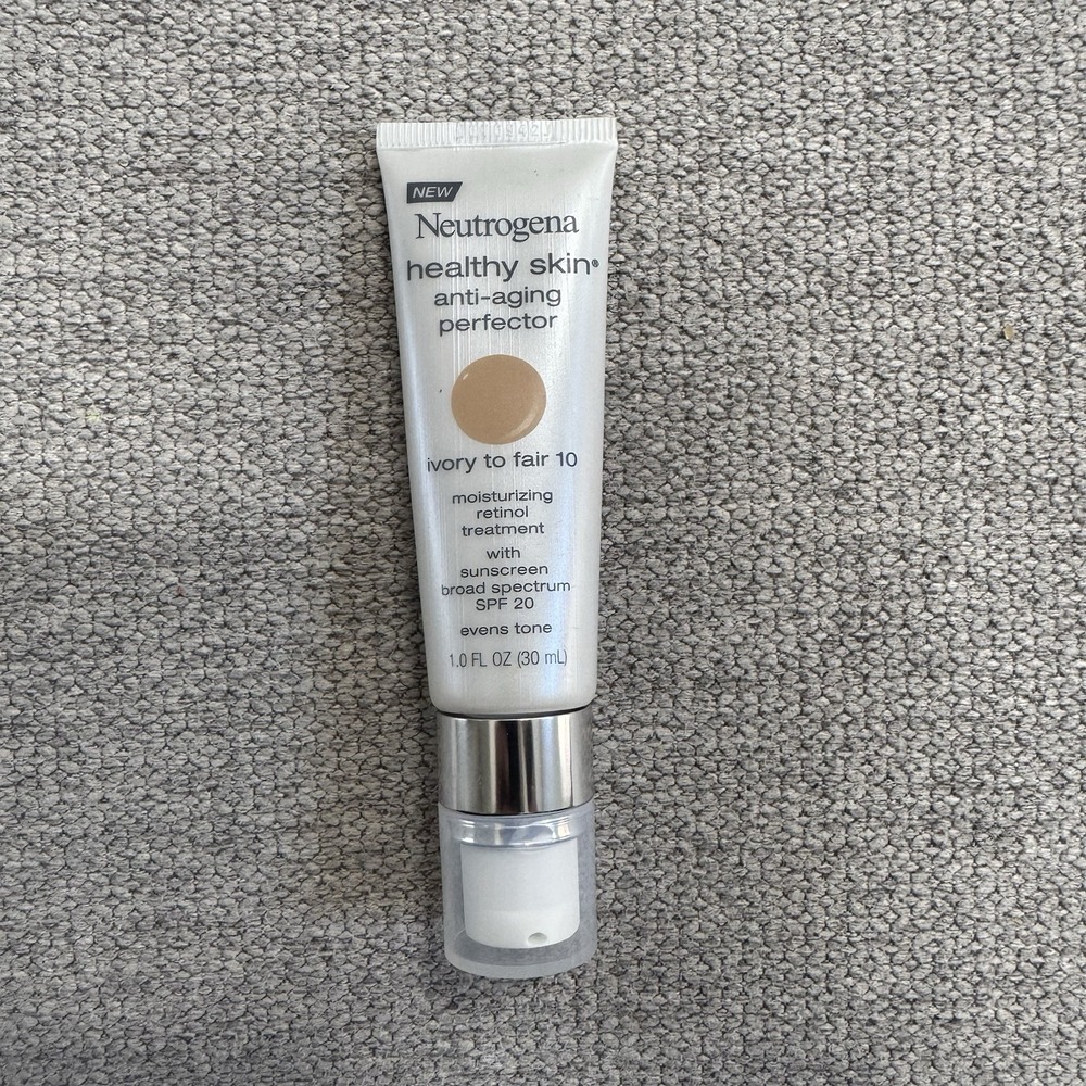 New Neutrogena Healthy Skin AntiAging‎ Perfector SPF 20 Ivory To Fair 10 1 fl oz